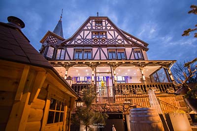 Photo 4 des chalets du restaurant Là-Haut à saverne