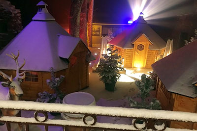 Photo 9 des chalets du restaurant Là-Haut à saverne