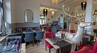 Photo 2 de la salle du restaurant Là-Haut à Saverne