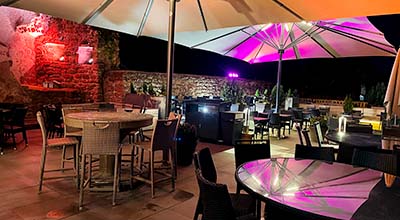 Photo 1 de la terrasse du restaurant Là-Haut à Saverne